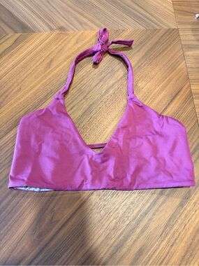 Midori Purple Halter Bikini Top